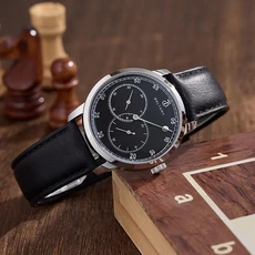 Baltany 남성호환 에비에이터 시계 38mm 식 사파이어 미러 50m 방수 소형 세컨드 다이얼 Miyota 82S7