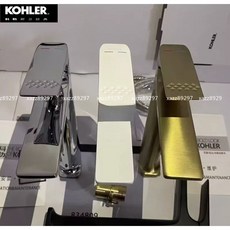 KOHLER/科勒 全銅冷熱混水閥水龍頭 台盆水龍頭 洗臉盆檯面盆浴室櫃衛生間洗手盆冷熱龍頭, 1個, 高款,白色