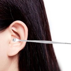 스텐 귀이개 6종세트 귀후비개 귀파개 보관케이스, 1개