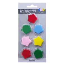 별모양자석(No.530/별/7개입/Ø30mm), 단품, 단품