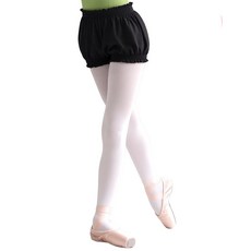 Daydance 여아용 Pumpkim 댄스 발레 운동용 실크 캐주얼 블루머 버드 팬츠 블랙 펌킴 반바지