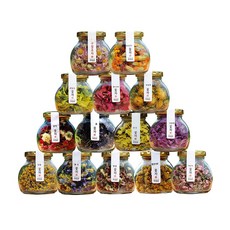 하립골 꽃차 17종류 선택하기 직접재배 자연산 선물, 1개, 9 장미꽃차