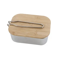 PACOONE 캠핑 여행 테이블 미끄럼 방지 스테인레스 스틸 미니 야외 피크닉 휴대용 접이식 바베큐 가족용, [01] Silver