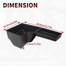 KAKABAS 랭글러 2018-2023 JL JLU 4도어(2도어 맞지 않음)와 호환되는 뒷바퀴 웰 보관함 트렁크 오거나이저 보관 트레이 카고 사이드 박스 지프 블랙 2개(왼, KAKABAS 랭글러 2018-2023 JL JLU 4