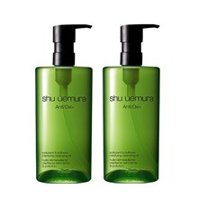 슈에무라 안티/oxi+ 오염 물질 및 칙칙함을 제거하는 클렌징 오일, 2개, 450ml