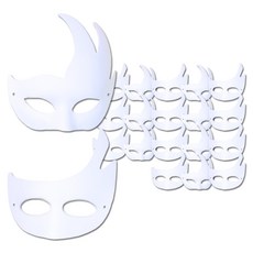 [메잌미] 종이탈 가면 만들기 아일렛끈, 20개, 무도회탈