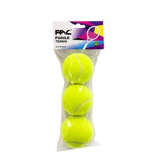 FAC FUAILE TENNIS 網球, 黃色, 3個