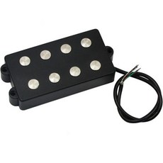 KESHUO 오픈 험버커 베이스 픽업 4현 세라믹 마그넷 4선 부품 2357598, KESHUO 오픈 험버커 베이스 픽업 4현 세라믹 마그