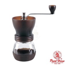 寶馬牌手搖磨豆機【芙詩雅烘焙坊】咖啡磨豆機 手動咖啡研磨機, 咖啡色, 1個
