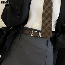 DFMEI 高級感腰帶學生裝飾牛仔褲帶簡約復古女士皮帶配裙子