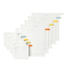 이케아 순면 핸드타올 10개 세트 30x30 미니수건 크라마