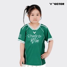 빅터 아울렛 주니어 반팔 티셔츠 VT25CGW032J 배드민턴 탁구 스쿼시 스포츠웨어