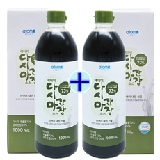 1+1 애터미 다시마 간장 1L, 1세트, 2L