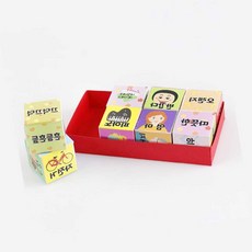 해솔 스토리텔링 큐브 단어 DIY649 한글게임