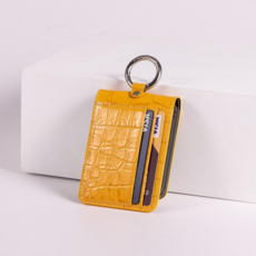 본아띠 이태리 베로나 천연소가죽 악어 갤럭시 Z플립4 카드 케이스