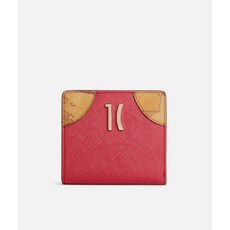 PRIMA CLASSE Flying City mini bifold wallet Pearly Red 24ILM4PN889577350P