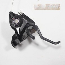 두발자전거손잡이 자전거 변속기 기어 그립 시프트 레버 사이클 속도 제어 핸들 바 시프터 브레이크 라이딩, 1개, 51 오른쪽 7단 단품