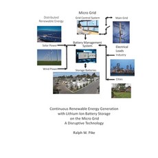 Continuous Renewable Energy Generation with Lithium Ion Battery Storage on the Micro Grid: A Disrupt... Paperback, Independently Published, English, 9798571054782