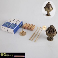 중국 향로 향피우기, 1개, 기본 색상