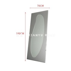 온코 실버 프레임 전신거울 옷가게 스탠드 대형 인테리어, 다른, 아니요, 신스틸망고거울