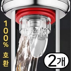 미로나 악취차단 막힘예방 하수구용 트랩, 2개