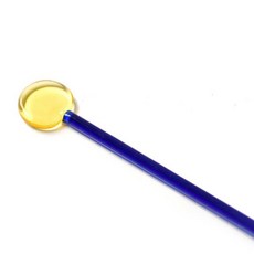 유리 티스푼 크리스탈 클리어 에스프레소 커피 차 교반기 내열성 독소가 없는 붕규산, 04 라이트 그레이_01 CHINA, 1개