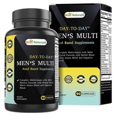 Best Naturals 男士每日綜合維生素錠, 1罐, 90錠