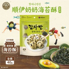 韓國順伊奶奶 梨油海苔酥 40g, 1個