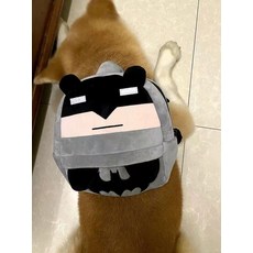 강아지 대형견 백팩 리트리버 유치원 소형견 배트맨 가방, 1개