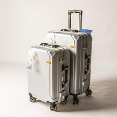 愛立行 升級版行李箱, 銀色 知名品牌定製款, 1個