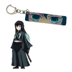 오드아이 귀멸의칼날 눈동자 키링 귀살대 아크릴 양면 빛나는 눈 열쇠고리, 무이치로, 1개