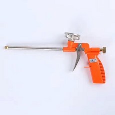 全金屬髮泡槍 聚氨酯泡沫膠槍 門窗免洗髮泡槍, 1個, 需清洗 塑料基礎款