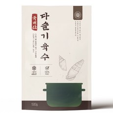 자연나라 동강 자연산 다슬기 육수 2kg ( 500g x 4팩 ), 4개