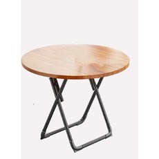 가팡 철제 접이식 테이블 IYNA022, 26번 브라운