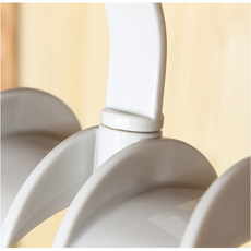 원더풀타임 회전식 가방걸이 옷장행거 워머, 2-가방걸이-화이트, 1개