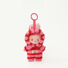 팝마트 라부부 1세대 3세대 인형옷 17 cm라부부 핑크 스웨터 점프슈트 인형 의상