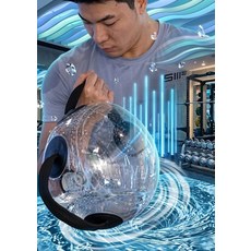 워터바벨 근력욕 물채우는 메디신볼 밸런스 운동 코어 홈트레이닝 아쿠아메디신 덤벨, 1-15kg 물주머니 잉크펌프