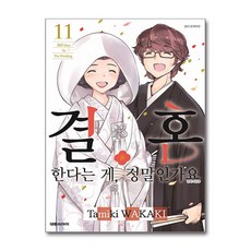 [대원씨아이] 결혼한다는 게 정말인가요 11권, 단품, 와카키 타미키