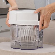 홍여진 빅스텐 짤순이 음식 야채 오이지 나물 대용량 탈수기, 스텐망, 1개