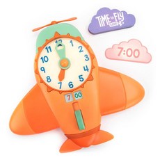 아날로그 디지털 시간학습 보드게임 수놀이교구 시계배우기 수개념 교구장난감 관찰, 1개