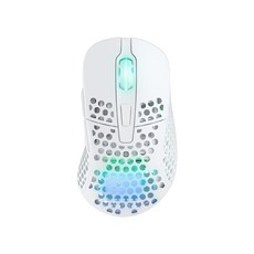 xtrfy M4 Wireless 초경량 게이밍 마우스, 무선 화이트, M4W-RGB-WHITE