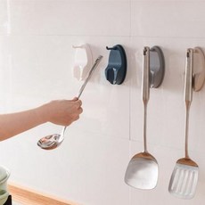 조리 주방 추천 도구 후크 꾸안꾸 걸이 다용도 국자걸 ksg+7161GQ, 화이트, 본상품선택