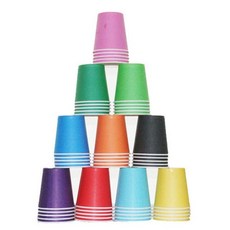 유니아트 칼라종이컵 _20260201EA, 본상품선택, 본상품선택, 남색