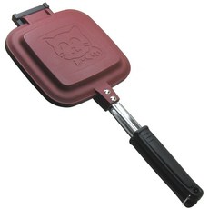 스기야마 금속 IH 비 대응 핫 샌드 메이커 스마일 쿠커 2, 1개, 단일사이즈, 상세페이지 참조