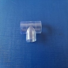 透明管件 彎頭 三通 3分接頭 魚缸配件, 1個