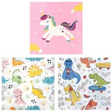 파티용 큐트시리즈 냅킨/테이블/생일/잔치/파티/장식/이벤트/세팅/데코/넵킨/네프킨/다용도/가정용/매트, 1개, 유니콘
