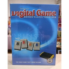 數字牌遊戲 中/英文版 桌遊 益智 家庭式 休閒, 英文, 1個