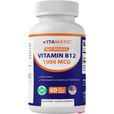 비타민 B12 1000 mcg 패스트 리졸브 정제, 2개, 60회분