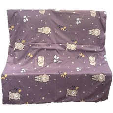 4x5尺被套 兒童被套 兒童棉被套4*5尺 120x150公分被套 被單【簡單生活館】, 熊之花語