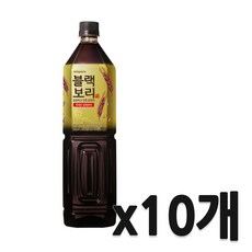 하이트진로 블랙보리 오리지널, 1.5L, 10개